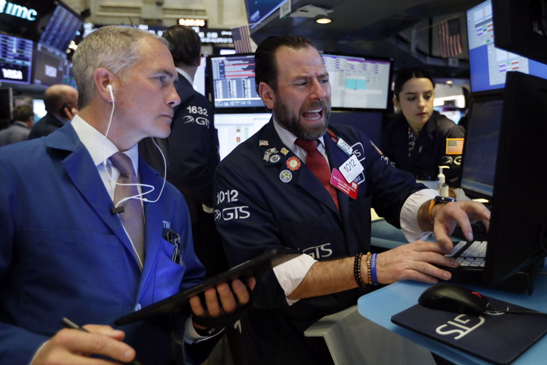 APTOPIX Financial Markets Wall Street